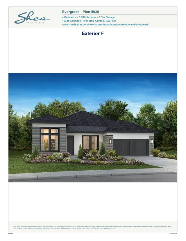 Popular Evergreen 60' Real Estate