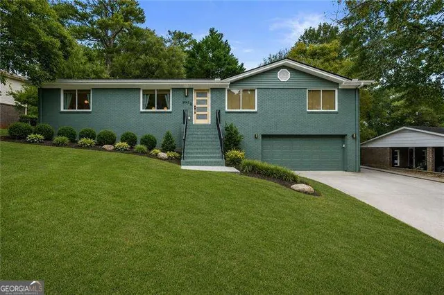 Expensive Green Forest Real Estate