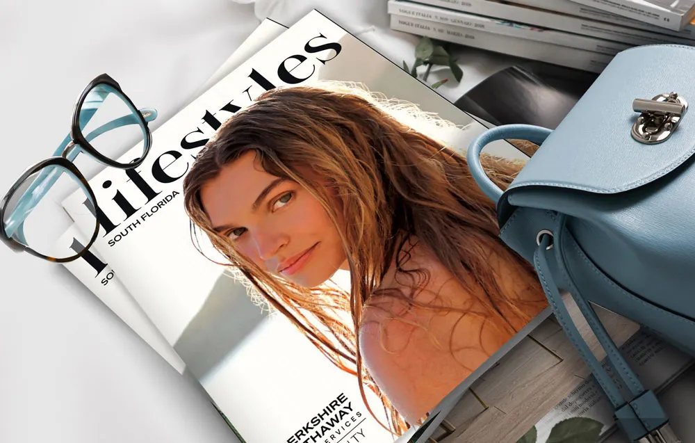 Discover Lifestyles South Florida, the ultimate luxury lifestyle publication by Berkshire Hathaway HomeServices EWM Realty, featuring stunning South Florida homes, elegant design, high-fashion shoots, celebrity interviews, and dazzling photography, published quarterly by the top U.S. brokerage.