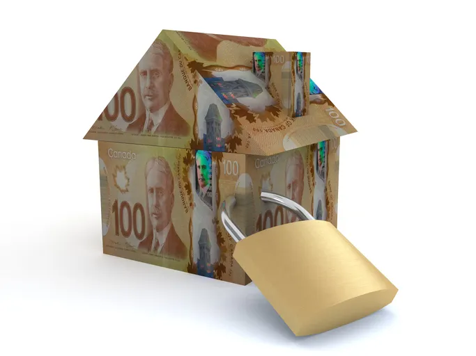 graphic of hand holding miniature house