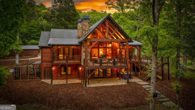 Expensive Cherry Log Real Estate